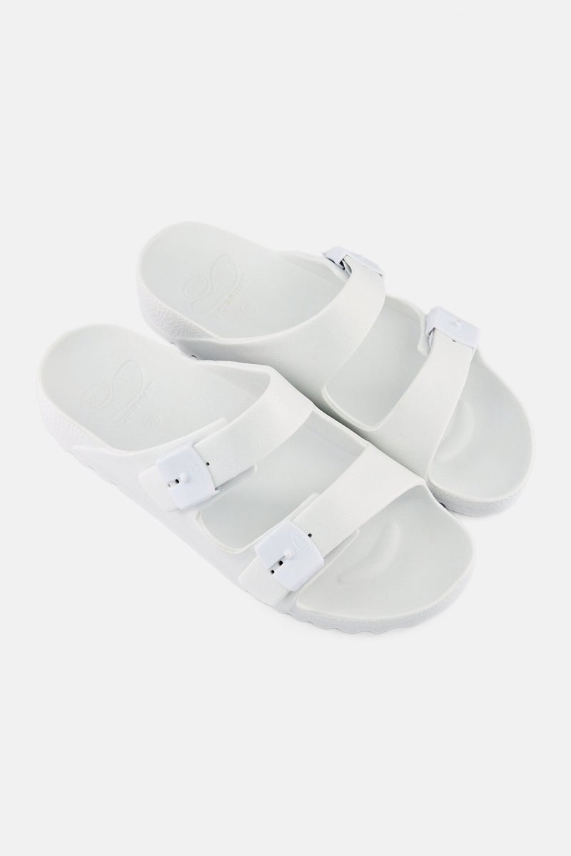 Scholl صنادل باهيا القابلة للتعديل للنساء، بيضاء - Image 4